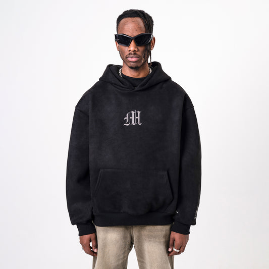 Men's Embroidered Hoodie Retro Loose