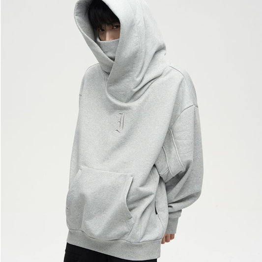 American High Street Heavy Fleece-lined Thickened Hooded Sweatshirt
